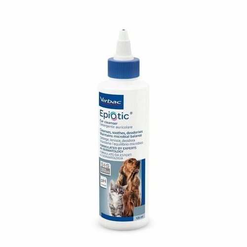 Virbac Epiotic ausu tīrīšanas līdzeklis suņiem un kaķiem 125 ml